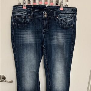 Vigoss Women's Boot Cut Jeans - Indigo
